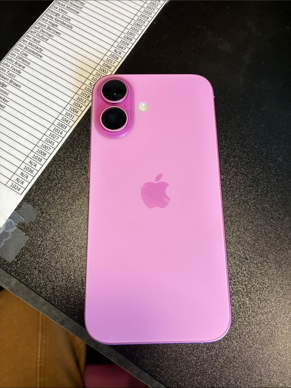 Apple iPhone 16  - Pink - Sleek Dual-Camera Design